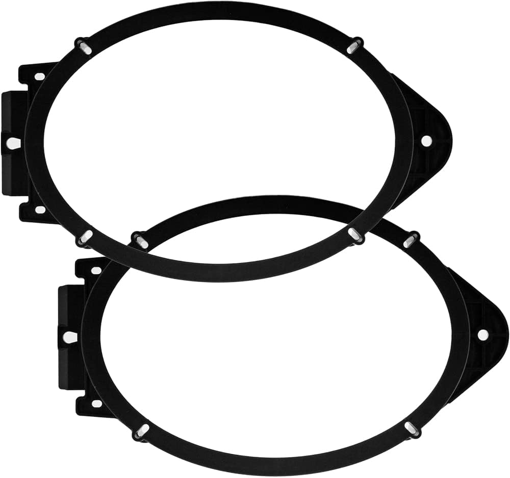 KICKER Speakers 6.5 & 6X9 inch for GMC Canyon (Ext) 2015-2024 Upgrade Kit - 2 Pairs of CS Series with Adapters and Harness, Car Audio Front & Rear Door Speaker CSC65, 46CSC654 & CSC693, 46CSC6934