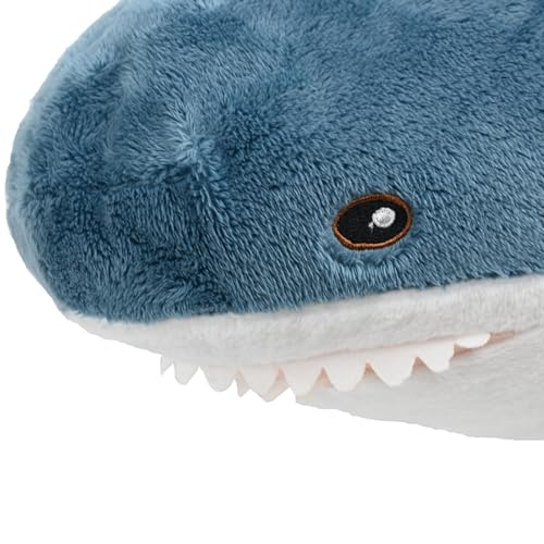 Image of Giant Stuffed Animal, Shark Plush, Shark Stuffed Animal, Shark Plushies, Shark Pillow for Home Room Decor, Ideal Gift for Kid Boy,Girl&Girlfriend (Blue, 60cm /24inch)