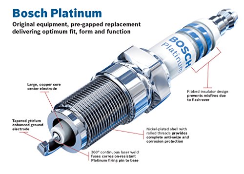 Image of BOSCH 6715 OE Fine Wire Platinum Spark Plug - Single