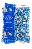 Krinos Ouzo Candy - Greek Favorite - Licorice Flavored Treat - Delicious Hard Candy - All Natural Flavors - Contains No Alcohol and No Gluten - Perfect for Parties, Party Favors, or Gifts, 5.5lb Bag
