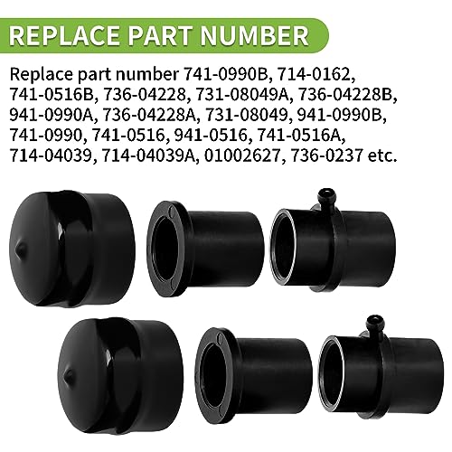 Kit de reconstruction de roulement de roue avant 941-0990B compatible Cub Cad MTD 12 pièces