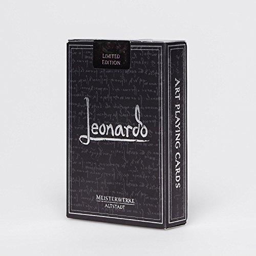 Leonardo | Edition Platinum | Art Playing Cards #TOP1
