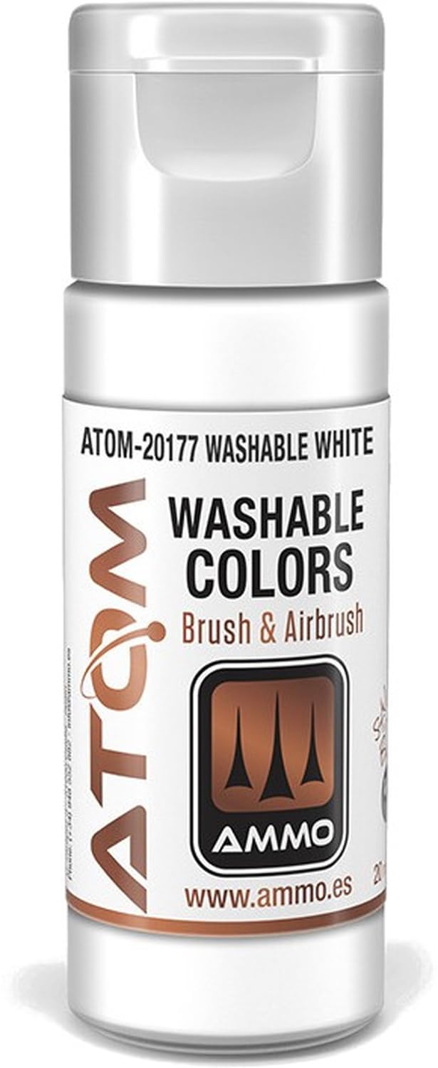 Mig Jimenez Washable White Acrylic Paint Atom Washable White