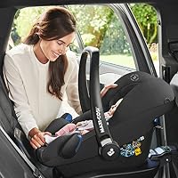 Maxi-Cosi Pebble Pro i-Size Babyschale, Kindersitz für Neugeborene, ab der Geburt bis ca. 12 Monate, 45 bis 75 cm, Essential Black – Ansicht 9