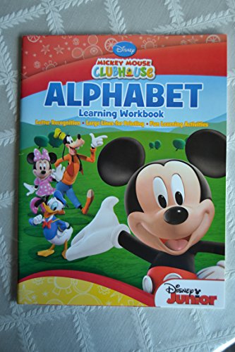 Mickey Mouse Clubhouse Alphabet Learning Workbook