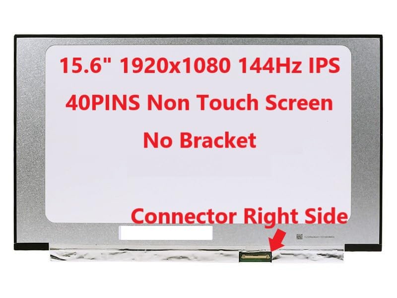 LCD Replacement Screen 15.6" LM156LF2F01 144hz FHD 1920x1080 30 Pin MATTE ASUS G512LI-HN065 Laptop Display Screen LCD - View #4