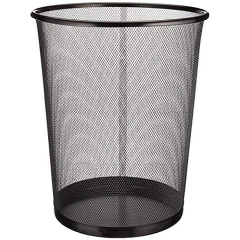 EUROXANTY Papelera de Oficina de Metal Cover