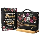 GodlyBible Personalized Leather Bible Cover, Christian Gifts for Women, Men, Religious Gifts Motivat
