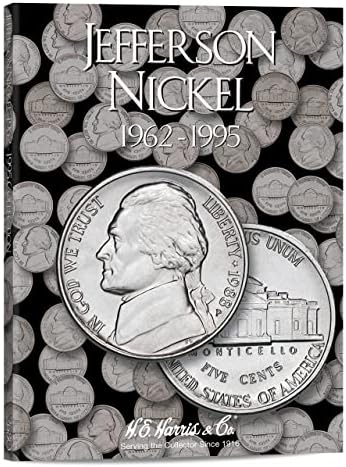 Harris Coin Folder - Jefferson Nickel #2 Folder 1962-1995 - Ref#8HRS2680 image 5