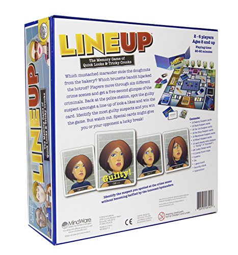 MindWare LineUp juego de mesa de memoria para 8+ años miniatura 6