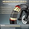 Fafrees F20 Ultra Bicicleta Eléctrica, Fatbike de 20 "x 5,0", E-Bike con Batería de 25 Ah/1200 WH, Suspensión Total, Bici Eléctrica para Hombres, Alcance 80-120 KM (Verde) #3