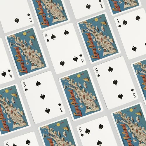 Baraja de Póker Vintage Long Island 52 Cartas miniatura 4