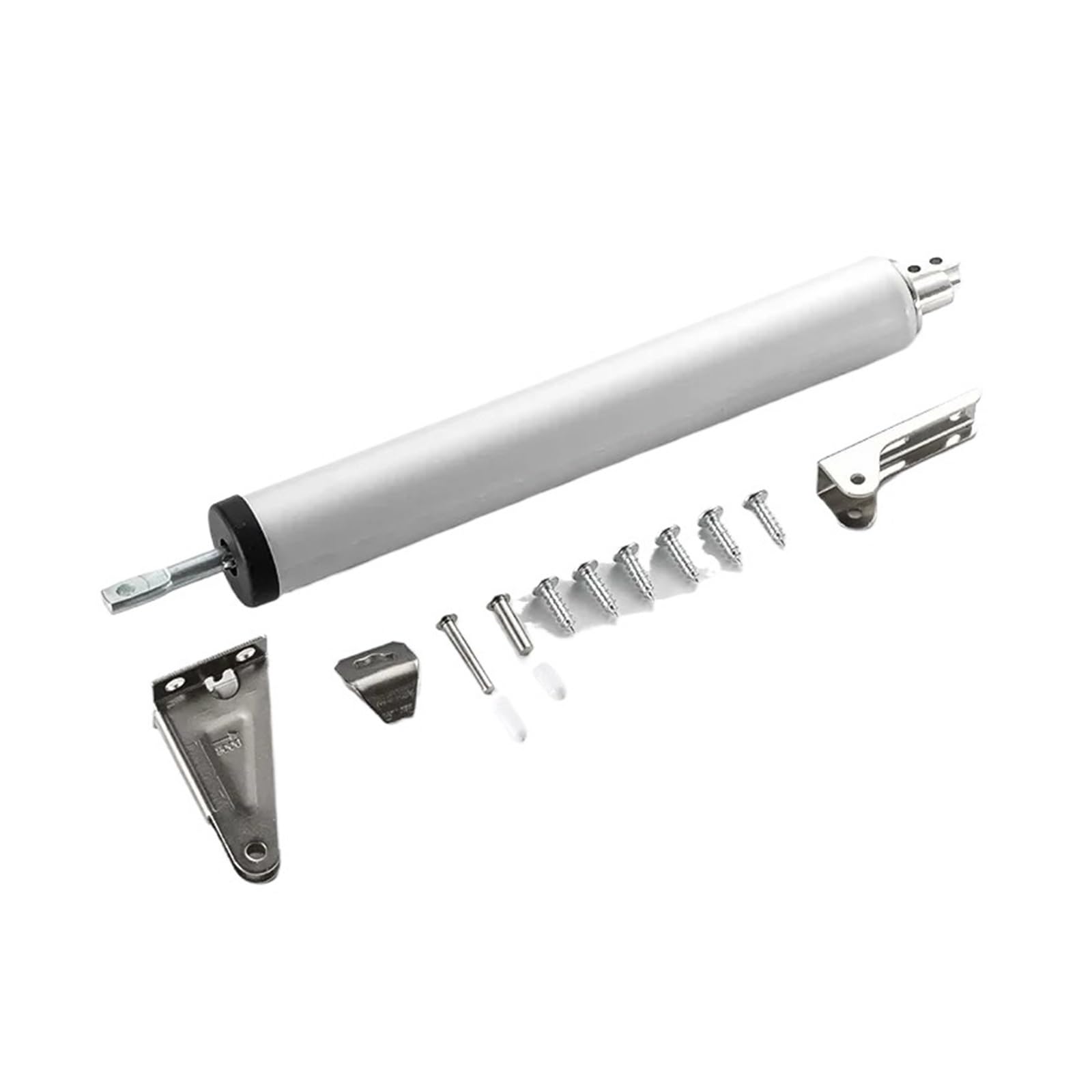 Rugaikerba White Pneumatic Door Closer, Compatible With Household