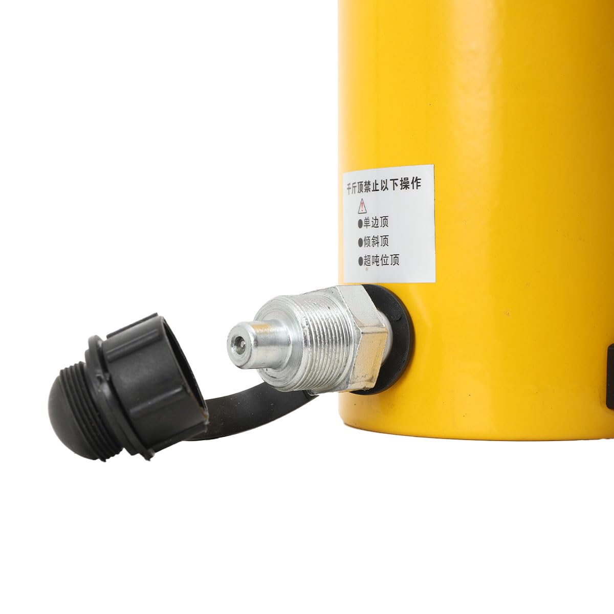 20 Ton Hohlzylinder, Hohlkolbenzylinder, Ø28mm, Hub 50mm, Einzelwirkender Hydraulikzylinder Jack Tragbarer Hydraulische Hebezylinder Hydraulischer Zylinderheber 44000LBS