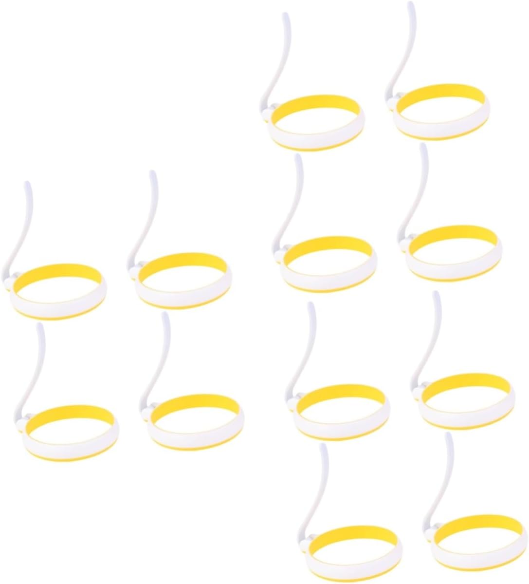 OUNONA 12pcs Silicone Set Nonstick Multi-use Cooking for and Pancakes - Baking Tools for Breakfast and Cooking Enthusiasts