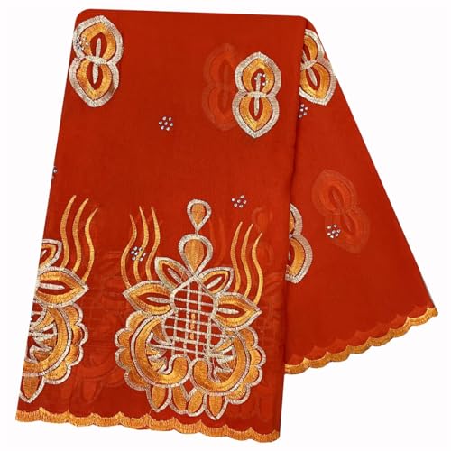 Écharpe africaine Dubaï et hijab brodé : grand pashmina coton femme musulmane
