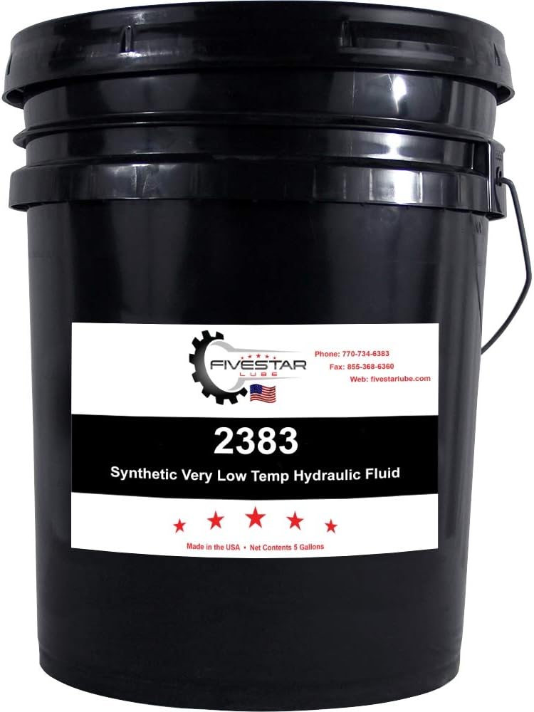 SYNTHETIC VERY LOW TEMP HYDRAULIC FLUID 5 GALLON