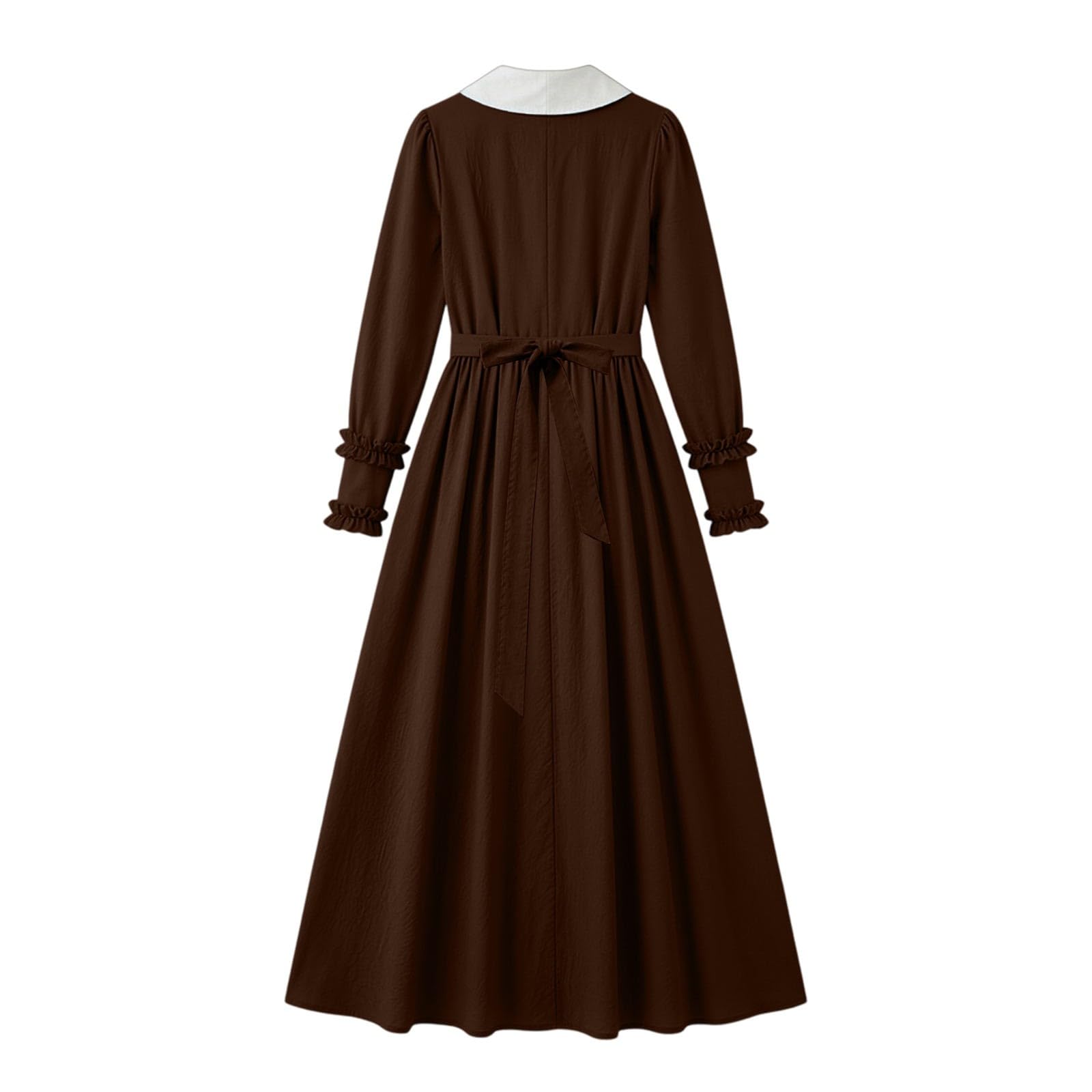 Dirndl Damen Oktoberfest Outfit Midi Dirndlkleid Trachtenkleid Elegantes mittelalterliches Kleid mit Taillenbetonung für Bühnenauftritte und Halloween Spitze Midi Dirndlkleid Kleid für