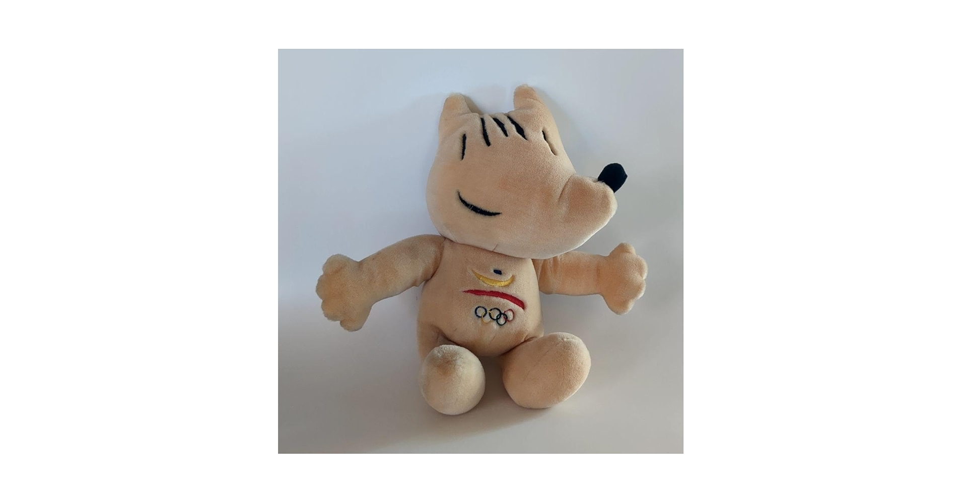 バルセロナオリンピックマスコットコビーぬいぐるみ1992ヴィンテージ80cm IOCヘリテージコレクションバルセロナ1992コビぬいぐるみマスコット