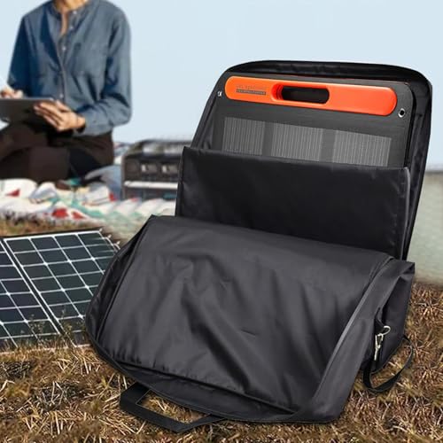 Evita daños en tu panel solar con esta bolsa de viaje acolchada y de protección impermeable 5