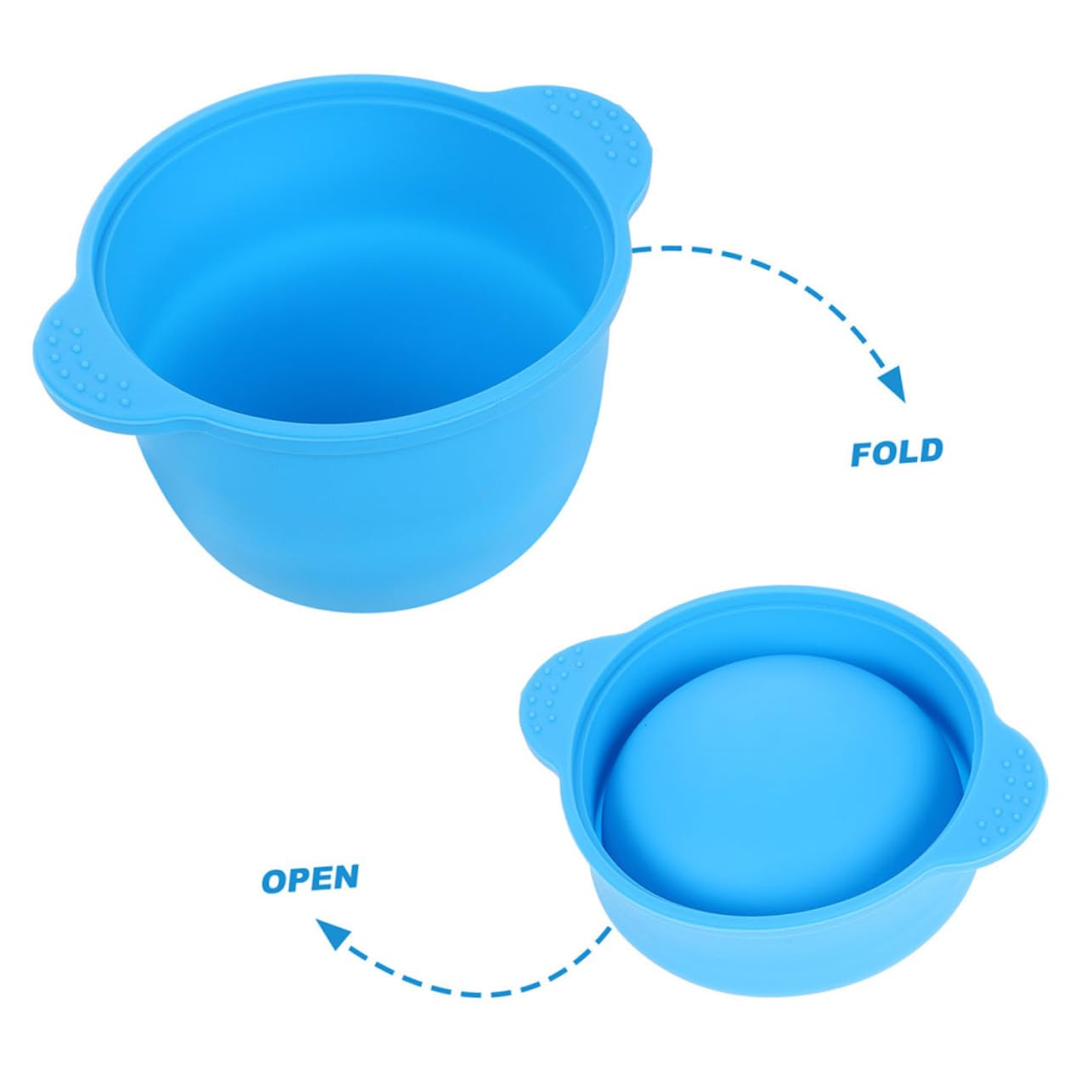 300ml Silicone Face Mask Mixing Bowl Wax Pot Liner for Hair Wax Warmer Soft Comfortable for Skin Waxing Supplies