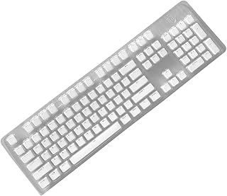 Hemobllo 1 Set Crystal Square Keycaps Mechanic Keyboard PC Keyboard Gaming Keyboard Decor Lighted Keyboard for PC Mechanical Keycaps Round Keycaps Office Supplies Keyboard Key Caps