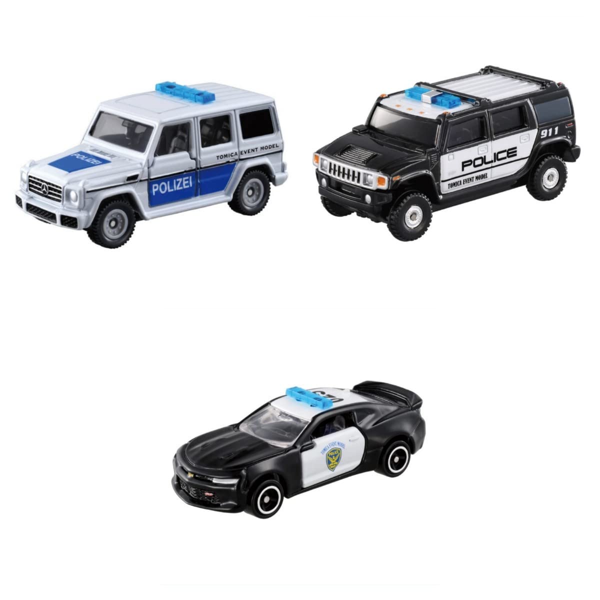 トミカ 海外警察車両&トミカくじ教習所車両セット