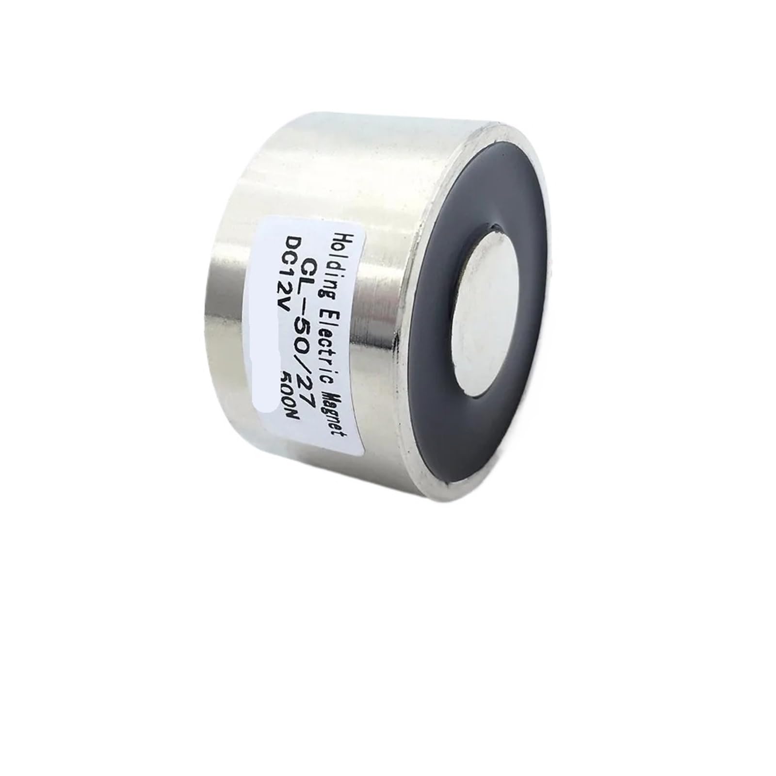 Électroaimant à ventouse D50 mm DC 6V avec capacité de levage de 50 kg