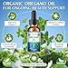 Oregano Oil Liquid Drops with Carvacrol,Vitamin E - 6 Month Supply Oil of Oregano Drops Tincture Extract, Cleanse, Detox, Immune Support, Digestive Gut Health - Pure Vegan Herbal Oregano Oil 1oz