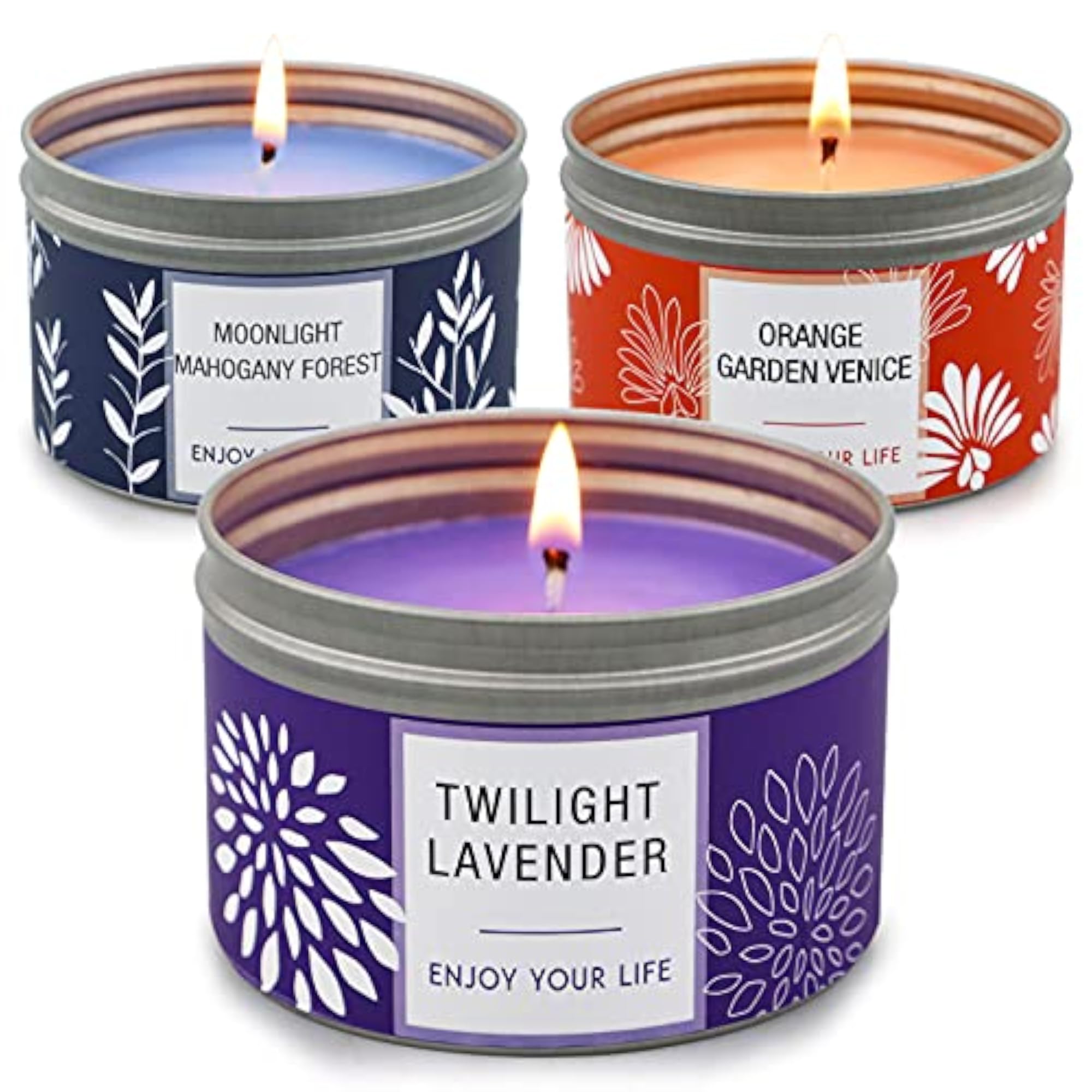Candles for Home Scented, 3 Pack Scented Candles