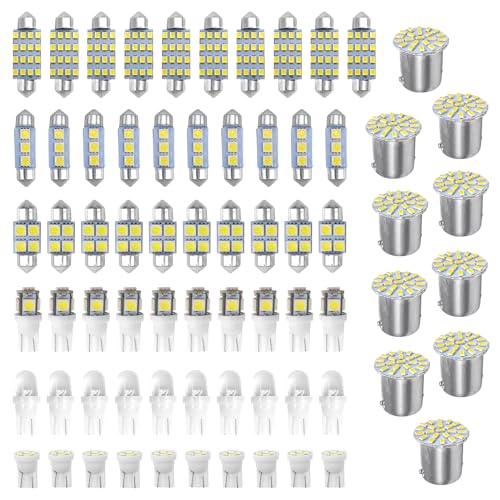 Kit de 70 luces LED interiores para autos
