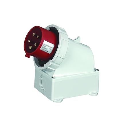 MeLphi 5 Holes 32A Tunnel Fixed Plug SP-1008 Surface Mounted Waterproof Industrial Plug