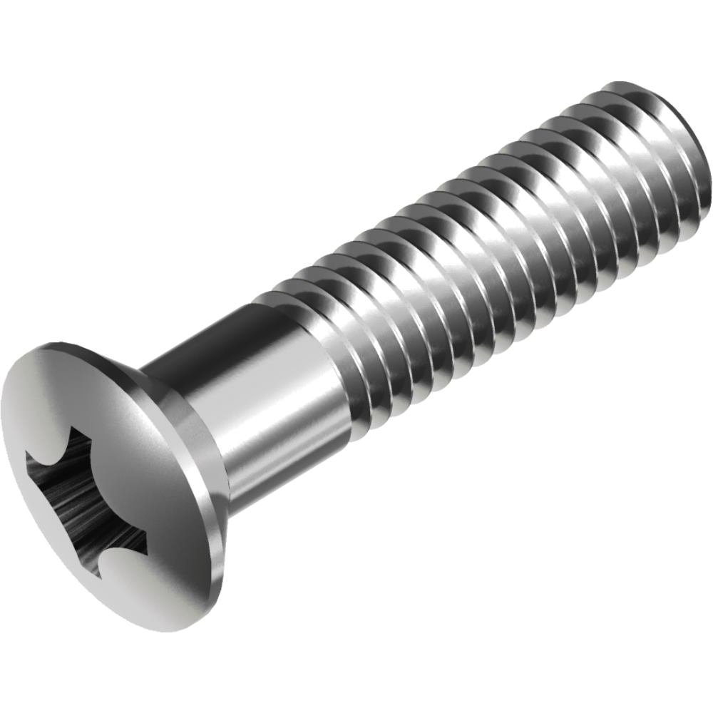 Viti Metriche Inox Testa Svasata Piana Mm.4X30