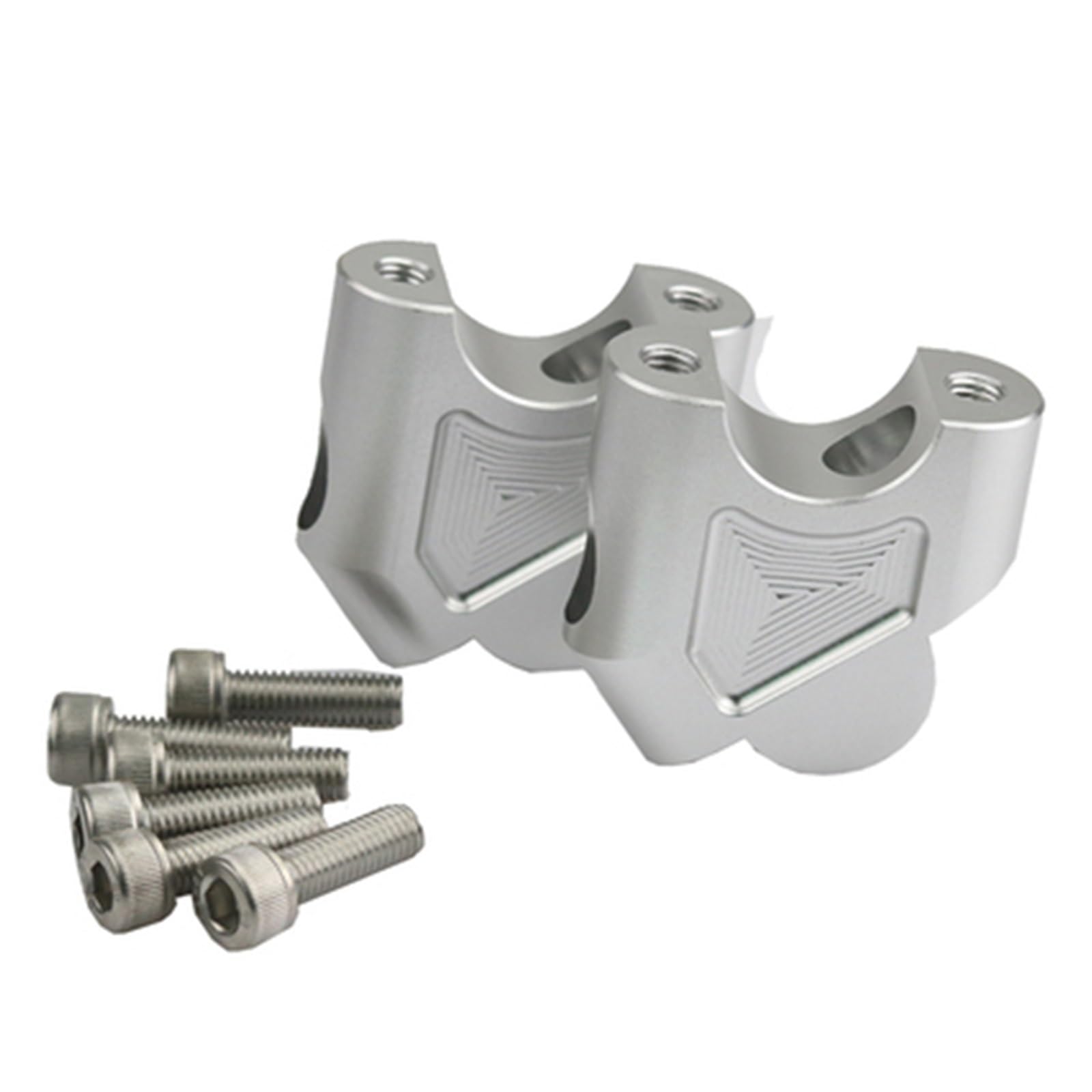 Elevador Barra De Manillar Elevador Manillar Motocicleta con Abrazadera Adaptador Ajustar La Altura del Y Moverlo hacia Atrás Accesorios Motocicletas para Benda BD300(C)
