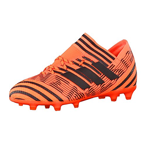 adidas Performance Boys Nemeziz 17.1 Firm Ground Training Soccer Boots - 5.5US Orange