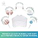 Metatarsal Pads Ball of Foot Cushion (Free Heel Shields)– Soft Feet Cushioning – Mortons Neuroma Callus Pain Relif - Clear Reusable Insoles - Bunion Forefoot Pad Support - Gel Inserts for Women Men