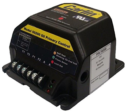CARLIN 5020002S 120V Oil Primary Control nterrupted Duty Ignition Recycle on Flame Failure
