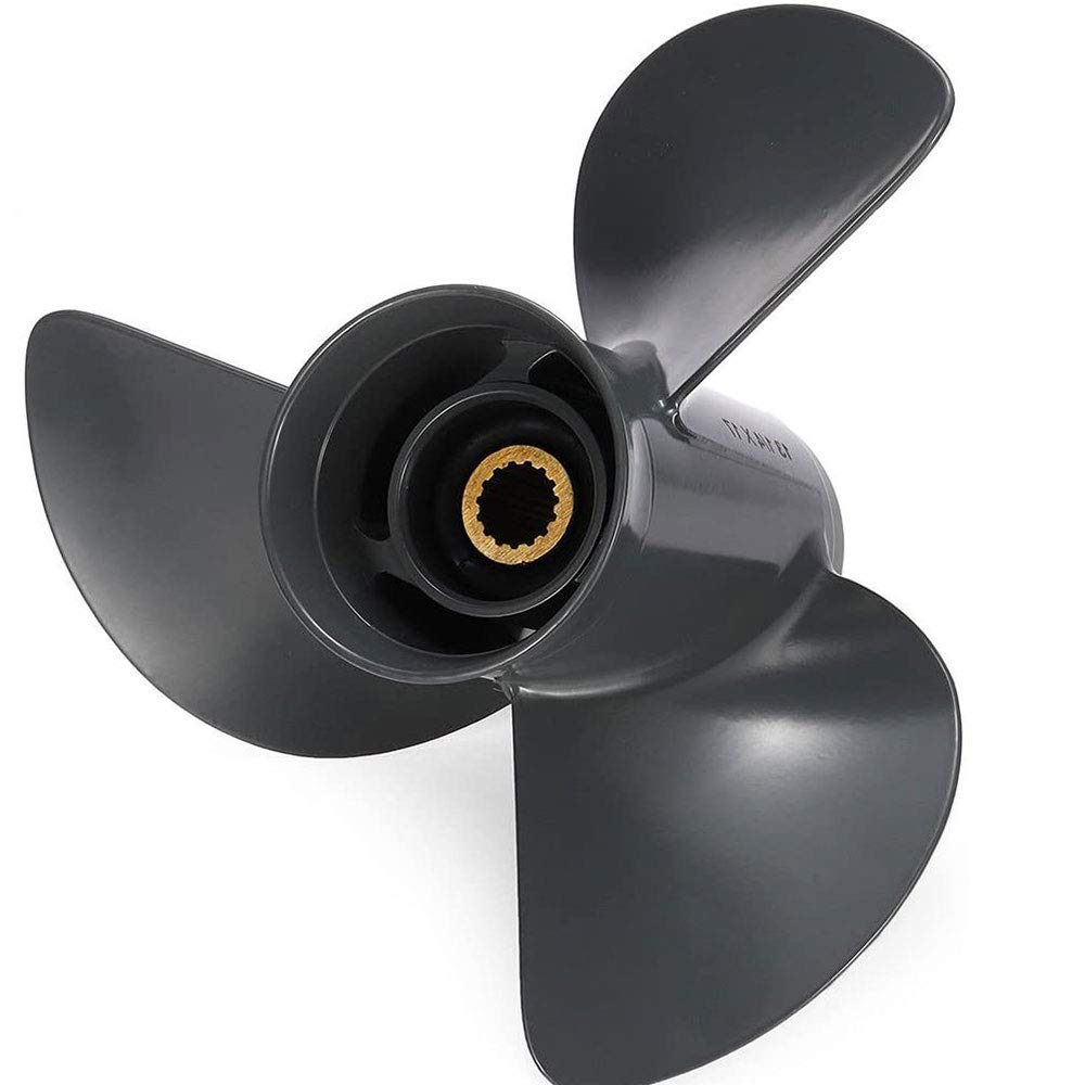 Amazon.com : 13 1/4x17 Aluminum Outboard Propeller for Suzuki 40