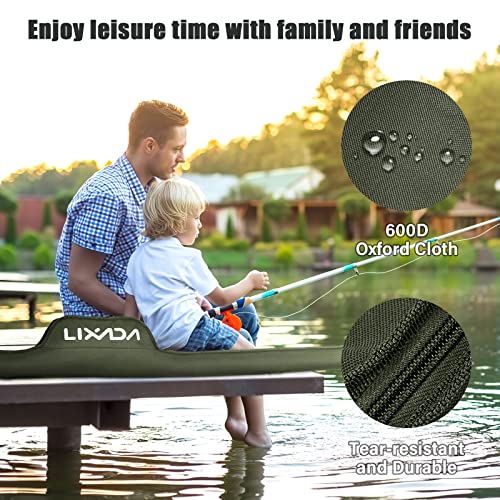 Lixada Fishing Rod Bag Portable Folding Fishing Pole Tackle Protective Cover Case 55 Inch Storage Bag #TOP1
