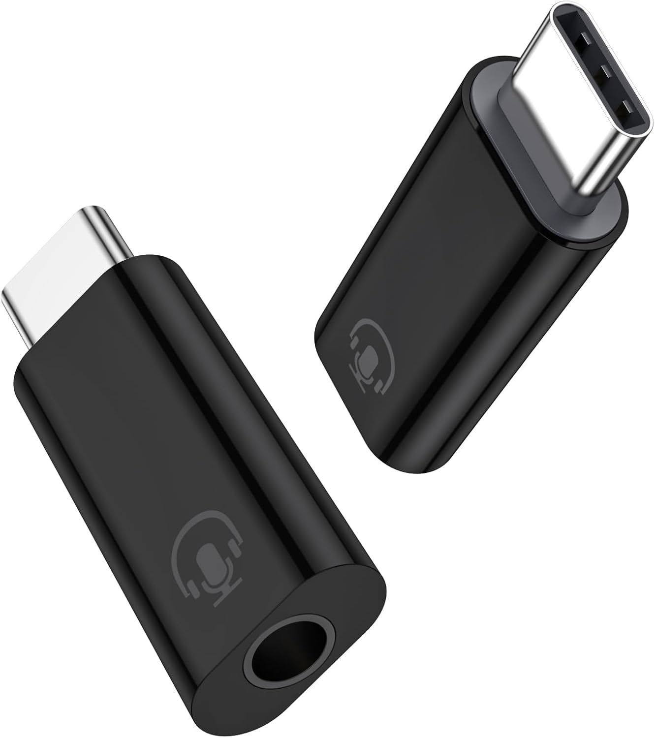 Samsung-2Pack USB C to 3.5mm Audio Adapter, Black USB C to Headphone Jack Adapter Compatible with iPhone 16 Plus/16 Pro Max/Samsung Galaxy/Ultra/iPad Pro/MacBook/Pixel-image-30