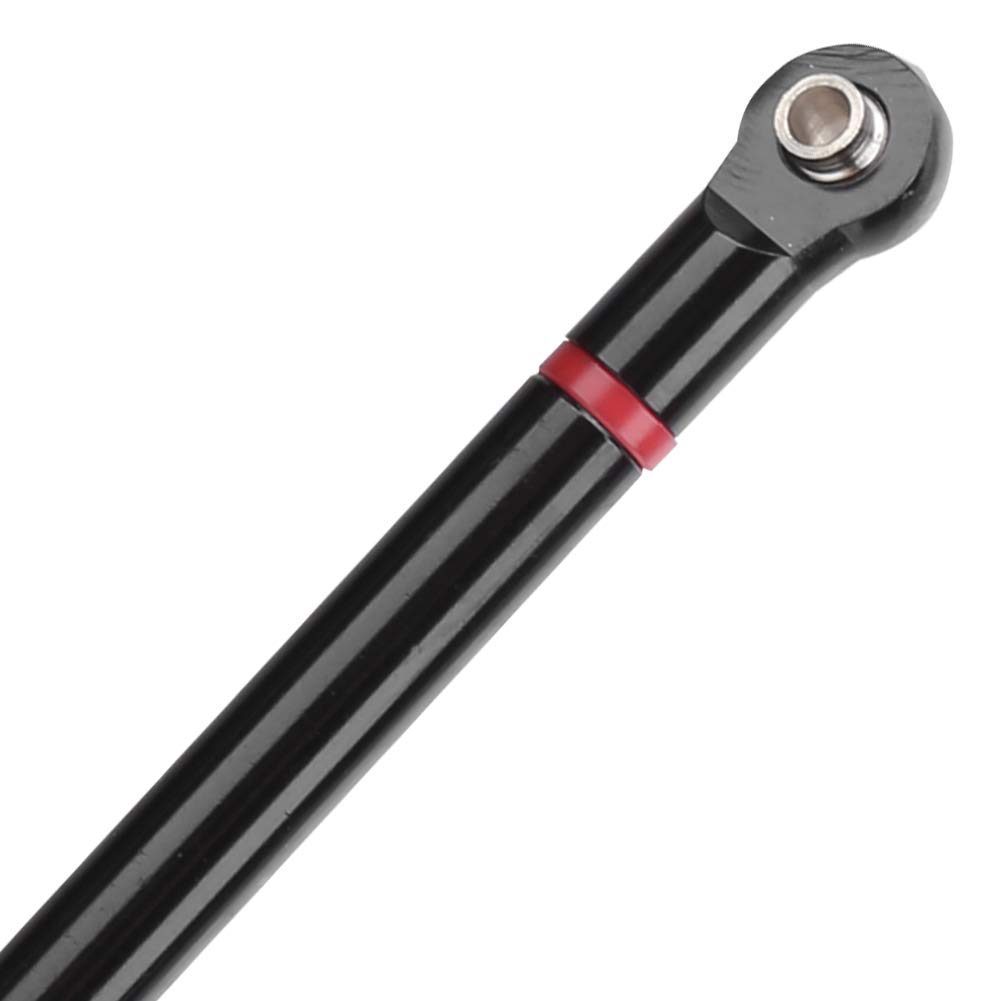 keyren Varilla de enlace de oruga, fácil de instalar y operar, simulación de alta tamaño pequeño y ligero 1/10, para Axial SCX10 313 mm distancia de eje (negro)