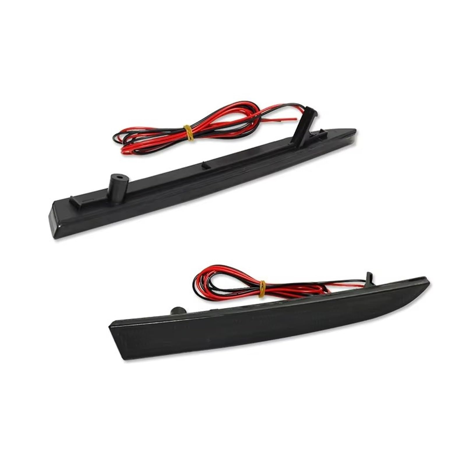 Rear taillights For Gen6 For Chevy For Camaro For Cadillac XT5 ATS 2016-2022 Tail/Brake or Rear Fog Lamps 2pcs Red LED Bumper Reflector Lights Trailer lights(Smoked)