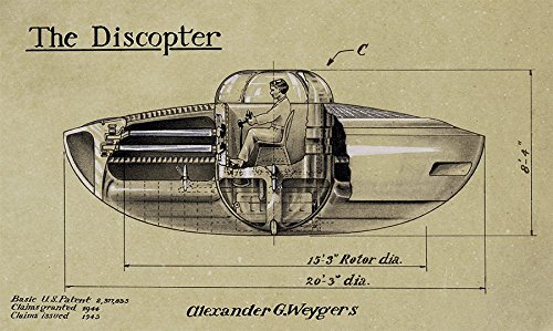Discopter Coupe canvas print