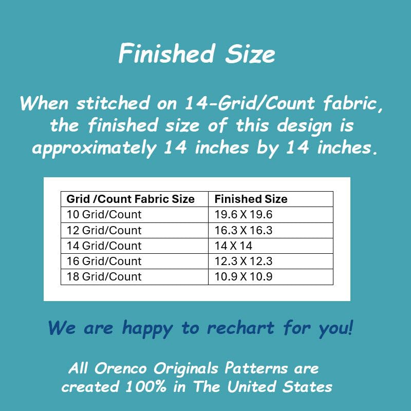 Image of Orenco Originals Nautical Scallop Shell Counted Cross Stitch Patterns