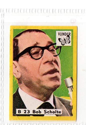 M- P5 -b23. bob scholte - Vlinder - Single Matchbox Label - 1960s / 70s Rare