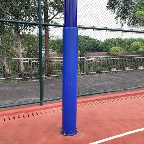 Palestra rotonda post imbottitura, copertura di sicurezza avvolgente antiurto per pali da porta, protezione durevole per impianti sportivi, attrezzature di sicurezza migliorate