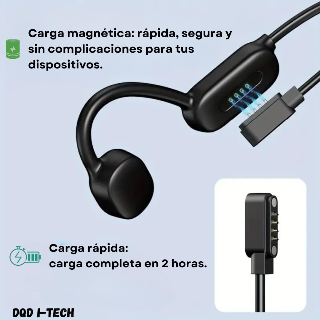 Auriculares de conduccion osea natacion, Impermeables IPX8, Inalámbricos Bluetooth 5.3, MP3, Memoria integrada 32G, Acuaticos, Deportivos y flexibles para natación y actividades al aire libre.