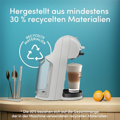 NESCAFÉ Dolce Gusto Mini Me 2 von Krups Kaffeekapselmaschine, Temperatur und Menge einstellbar, über 45 heiße und kalte Lieblingsgetränke, kompakt, stilvoll, Artic Grey, KP143GF0 5