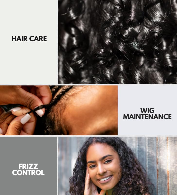 Wig Spray by EBIN New York – 2x Wonder Wig Solution Leave-In Conditioner Spray Bundle + 3x Detangling Refreshers + 2x Fragrance Mists (7 Items) Gift Set