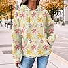 Womens Hooded Sweatshirt With Abstract Dandelion I... #1